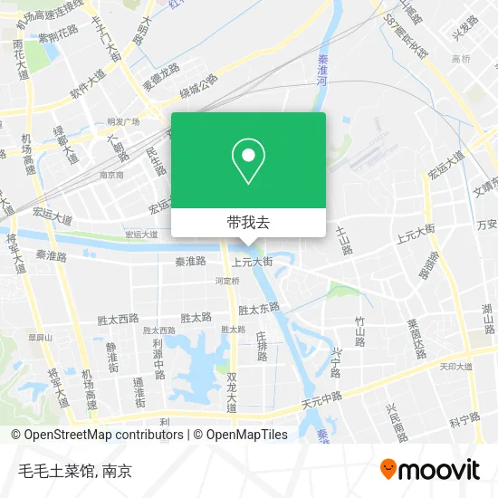 毛毛土菜馆地图