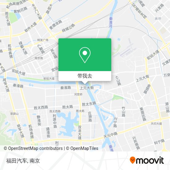 福田汽车地图
