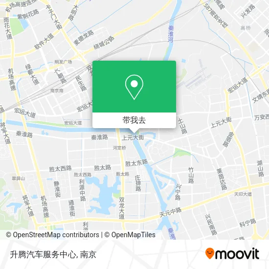 升腾汽车服务中心地图
