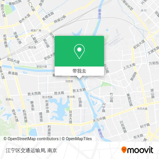 江宁区交通运输局地图