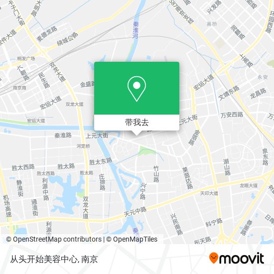 从头开始美容中心地图