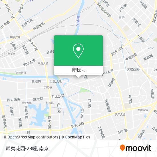 武夷花园-28幢地图