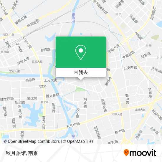 秋月旅馆地图