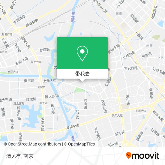 清风亭地图