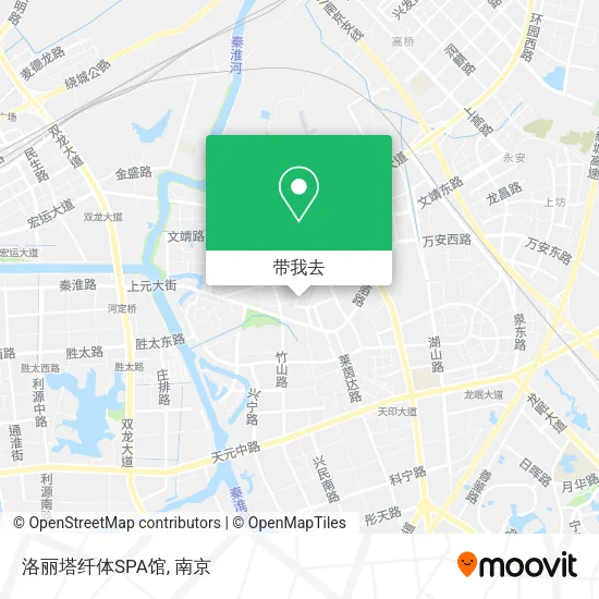 洛丽塔纤体SPA馆地图