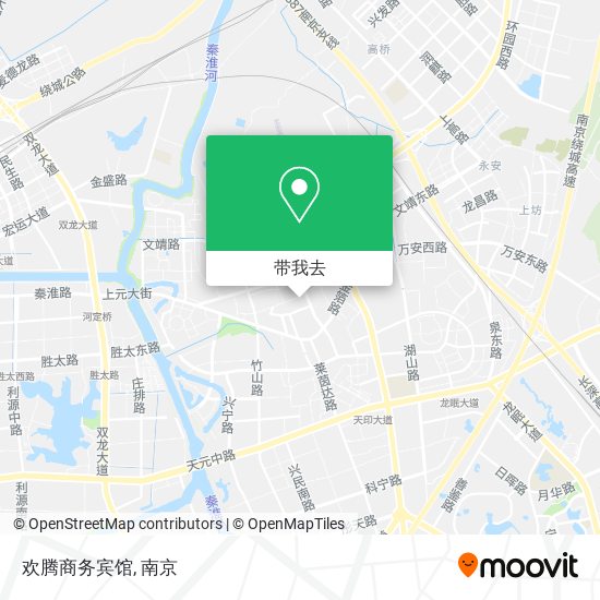 欢腾商务宾馆地图