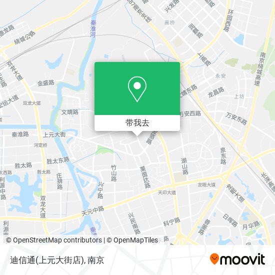 迪信通(上元大街店)地图