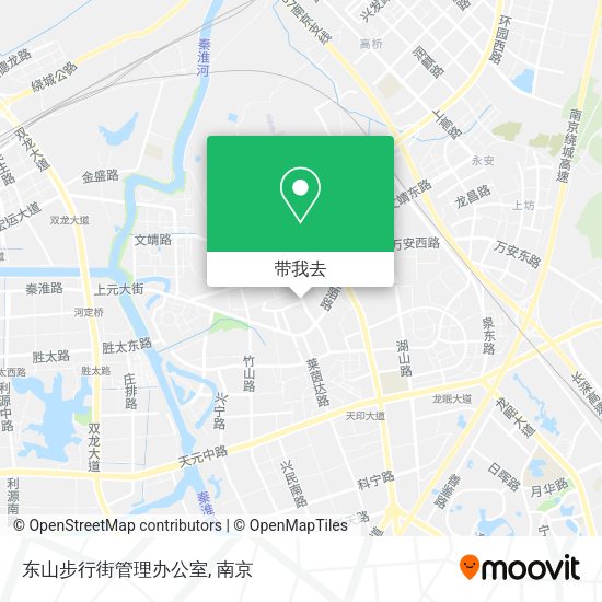 东山步行街管理办公室地图