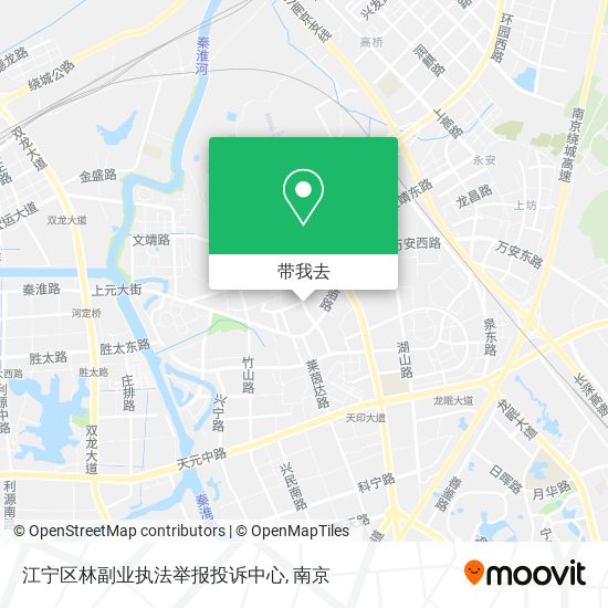 江宁区林副业执法举报投诉中心地图