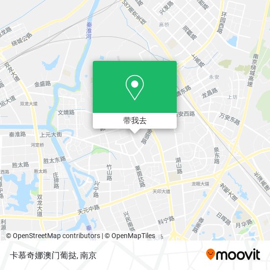 卡慕奇娜澳门葡挞地图