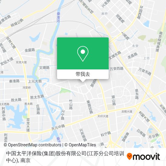 中国太平洋保险(集团)股份有限公司(江苏分公司培训中心)地图