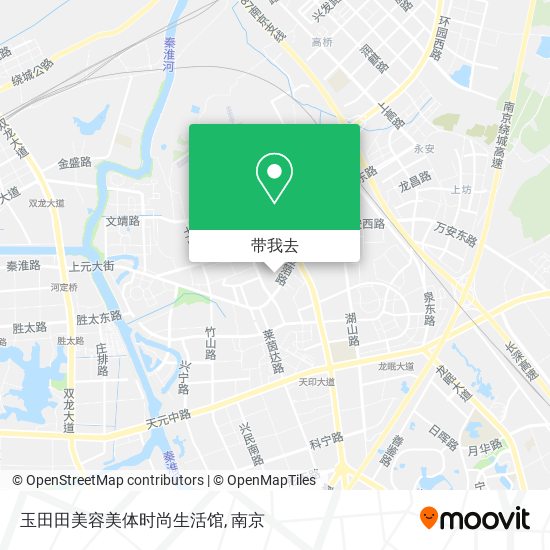 玉田田美容美体时尚生活馆地图