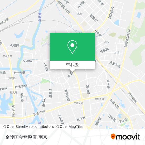金陵国金烤鸭店地图