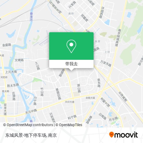 东城风景-地下停车场地图