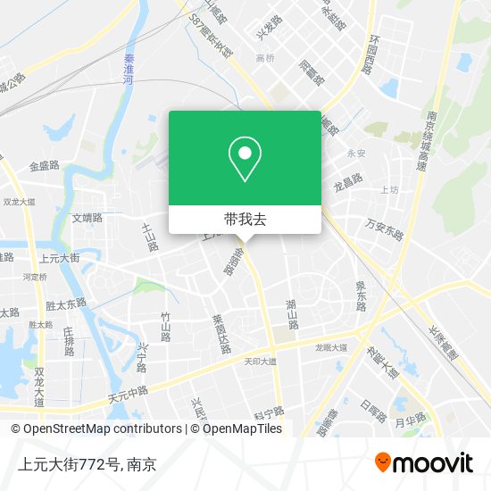 上元大街772号地图