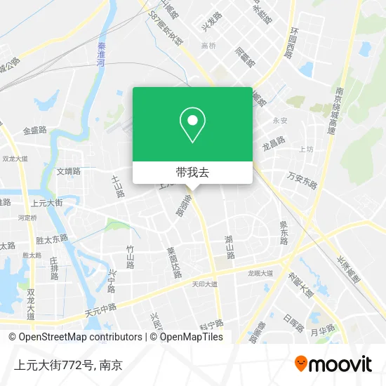 上元大街772号地图