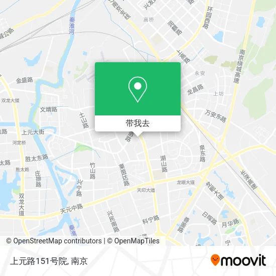 上元路151号院地图
