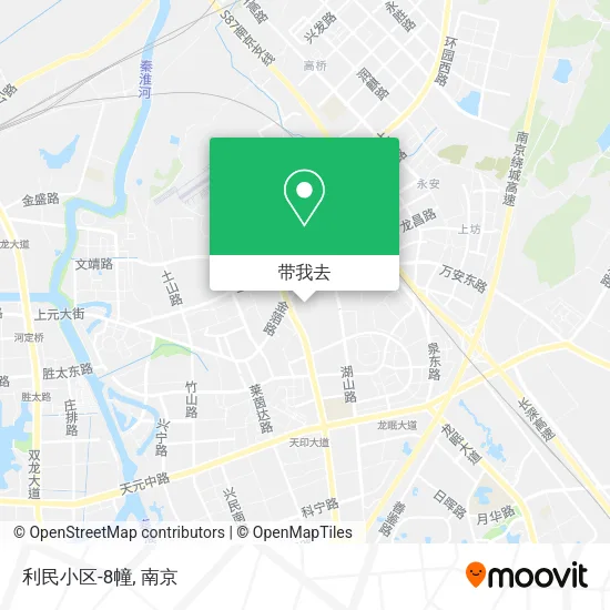 利民小区-8幢地图