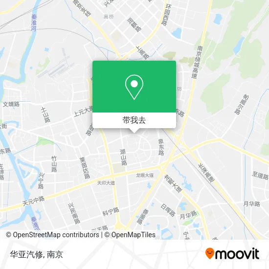 华亚汽修地图