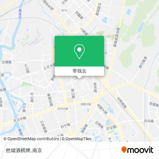 然烟酒棋牌地图