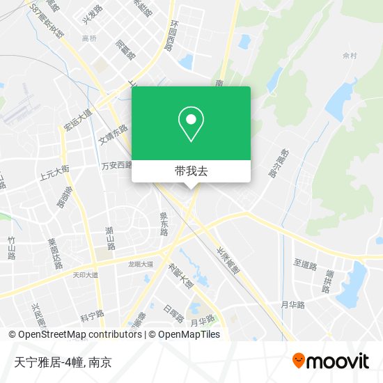 天宁雅居-4幢地图