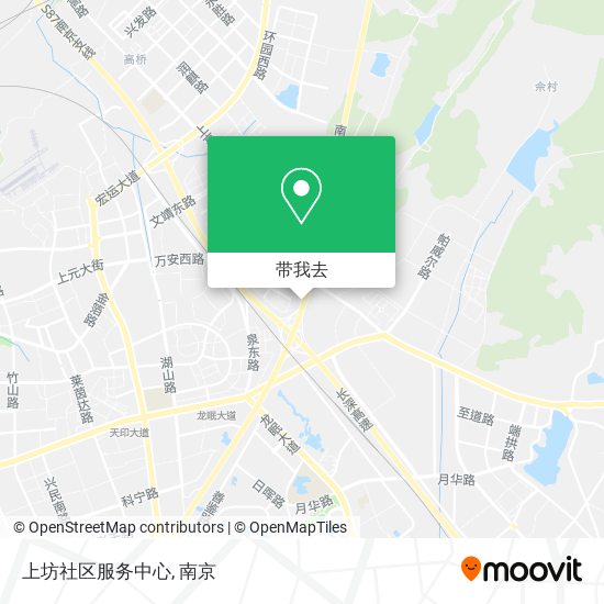 上坊社区服务中心地图