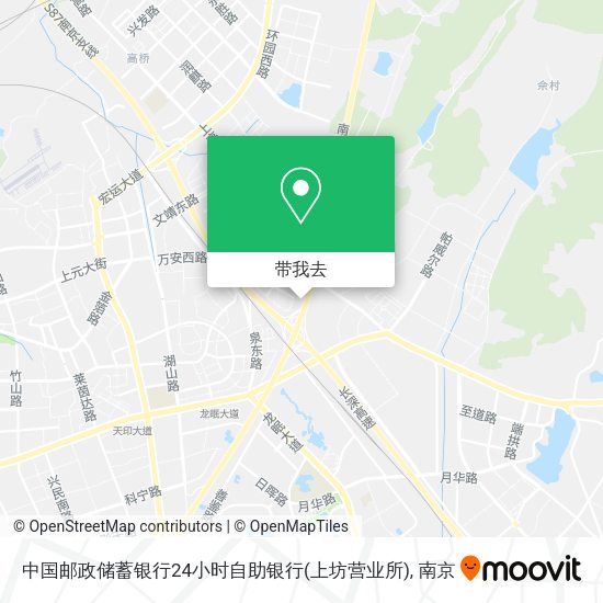 中国邮政储蓄银行24小时自助银行(上坊营业所)地图