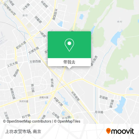 上坊农贸市场地图