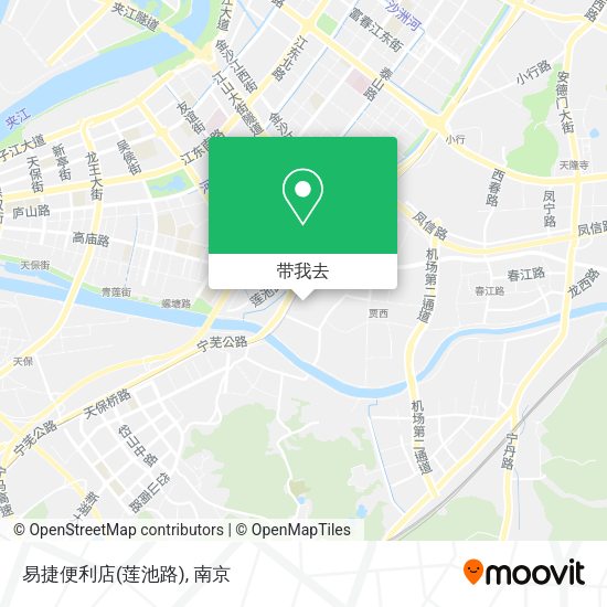 易捷便利店(莲池路)地图