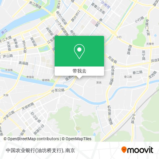 中国农业银行(油坊桥支行)地图