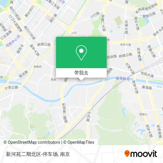 新河苑二期北区-停车场地图