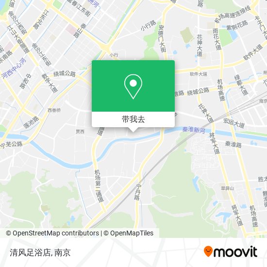 清风足浴店地图