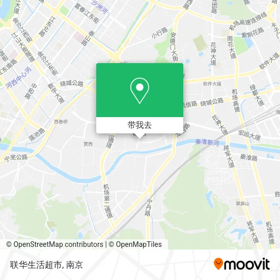 联华生活超市地图