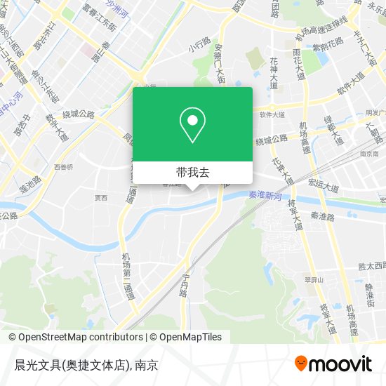 晨光文具(奥捷文体店)地图