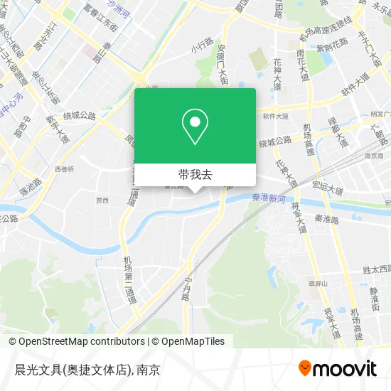 晨光文具(奥捷文体店)地图