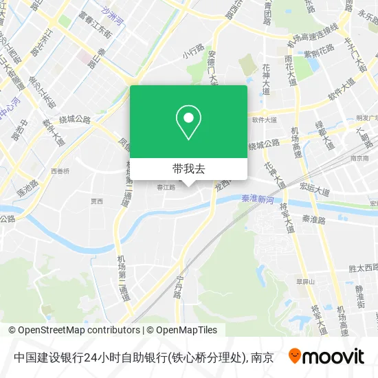中国建设银行24小时自助银行(铁心桥分理处)地图