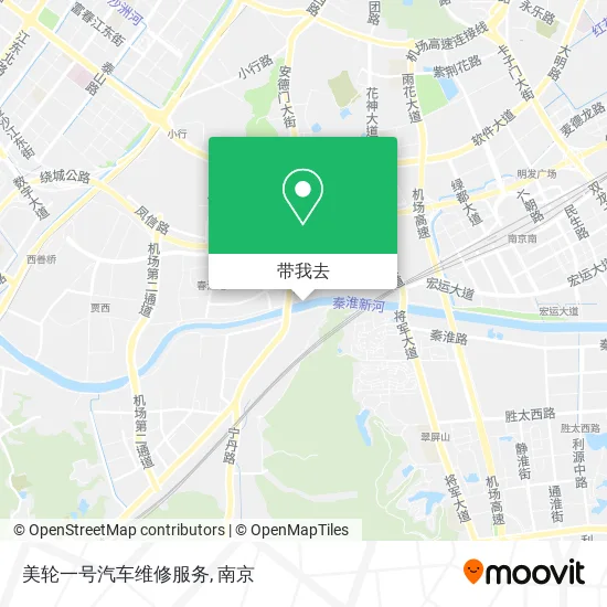 美轮一号汽车维修服务地图
