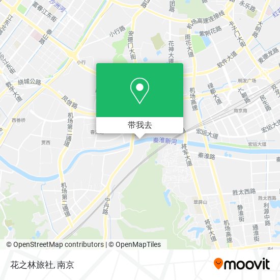 花之林旅社地图