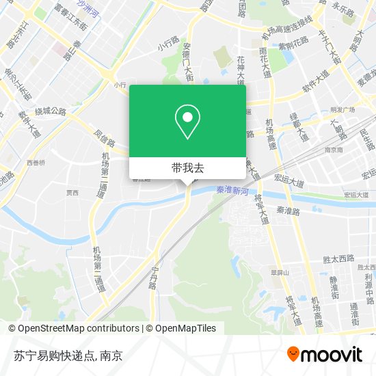 苏宁易购快递点地图