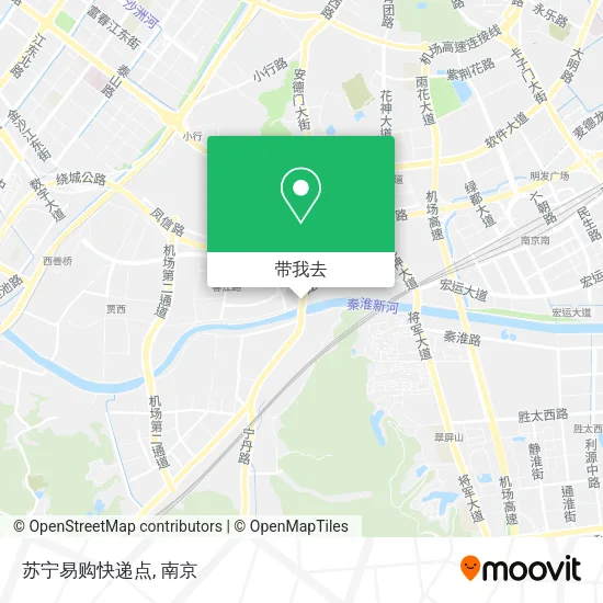 苏宁易购快递点地图