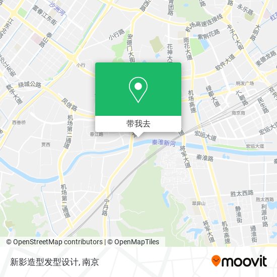 新影造型发型设计地图