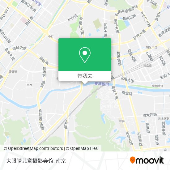 大眼睛儿童摄影会馆地图