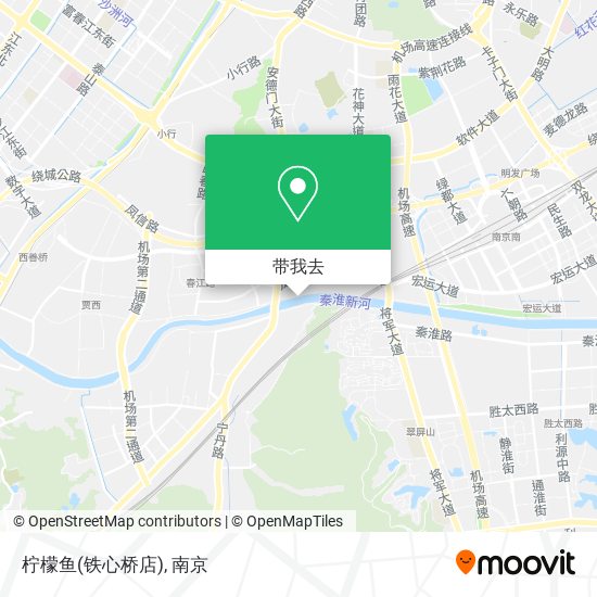柠檬鱼(铁心桥店)地图