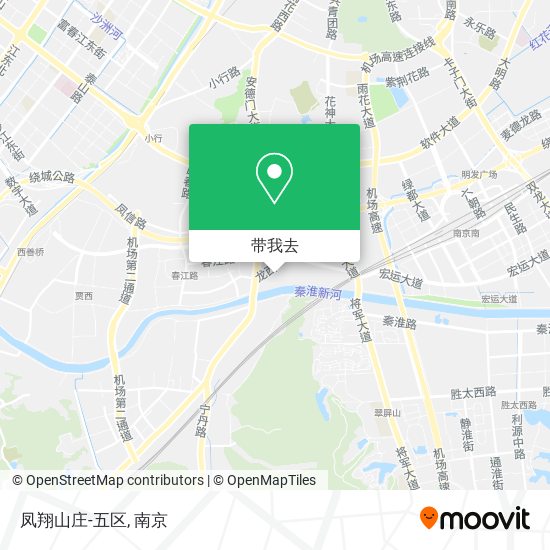 凤翔山庄-五区地图