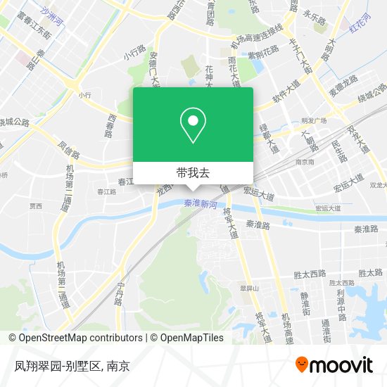凤翔翠园-别墅区地图