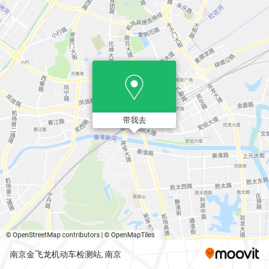 南京金飞龙机动车检测站地图