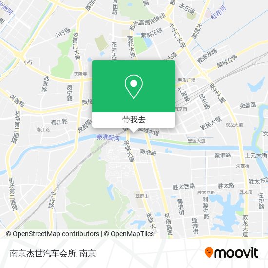南京杰世汽车会所地图