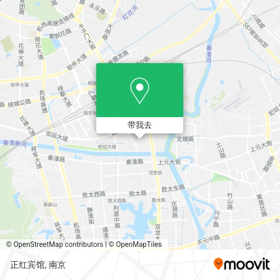 正红宾馆地图