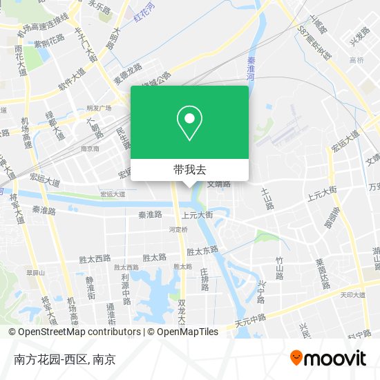 南方花园-西区地图