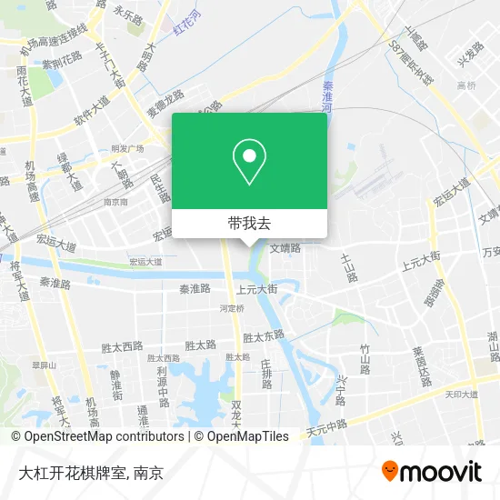 大杠开花棋牌室地图
